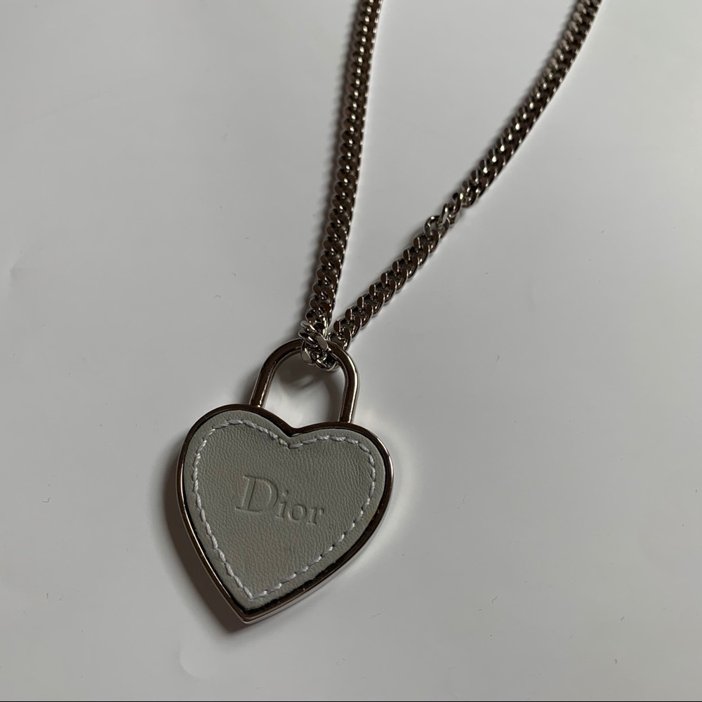 Authentic Dior Bag Charm Rework Necklace